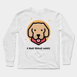 A Bond Beyond Words: Labrador Love Long Sleeve T-Shirt